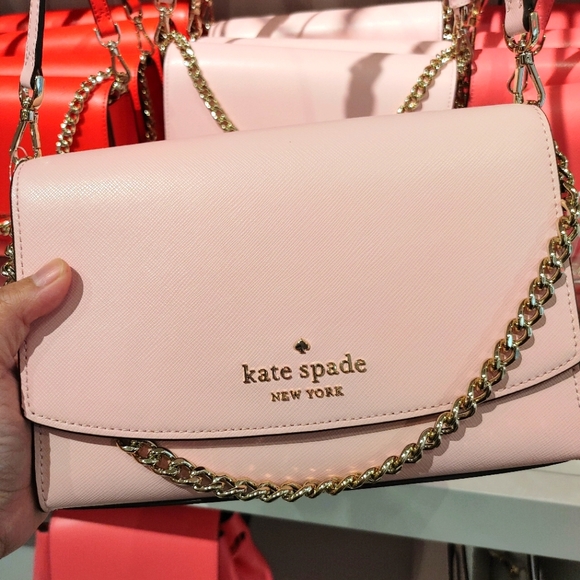Kate Spade Carson Crossbody Light Crepe/Pink - Picture 3 of 3